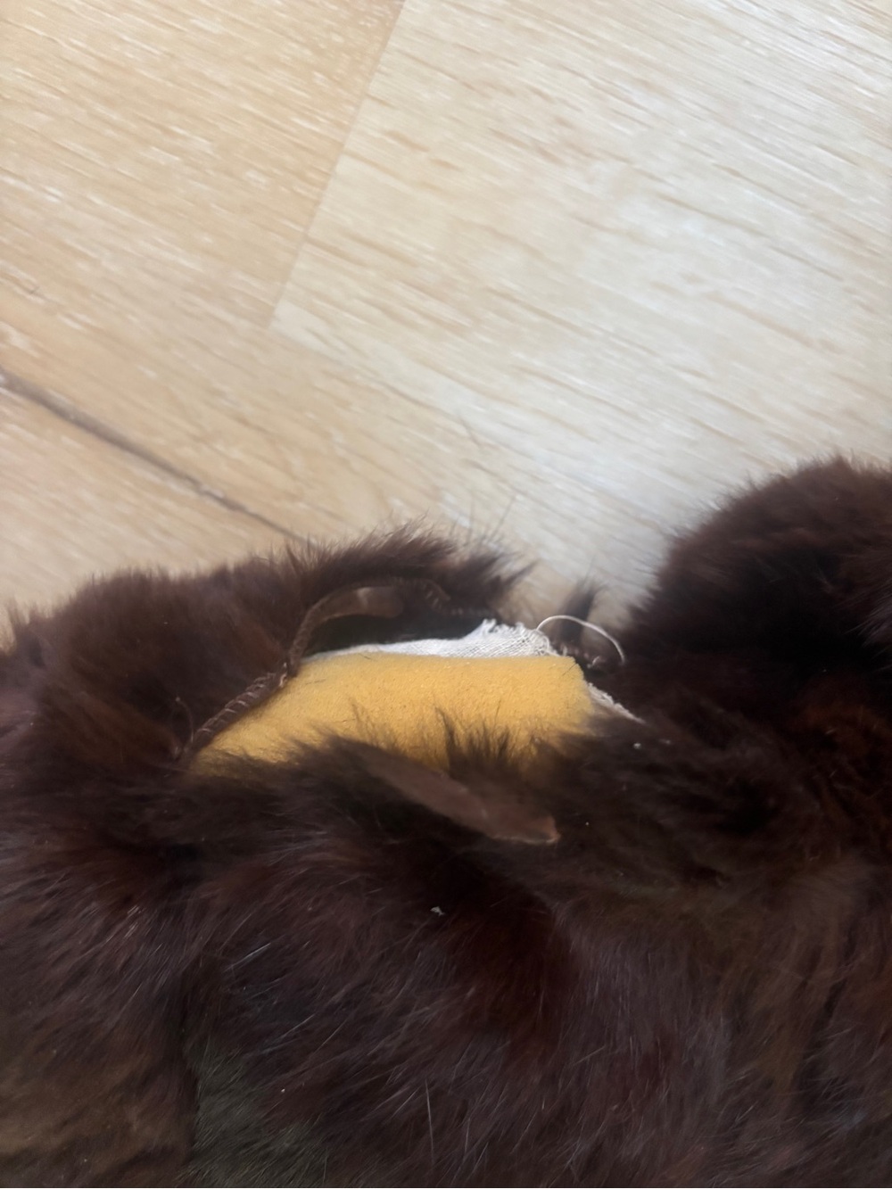 Princess Caravelle Authentic Rabbit Fur Coat - Picture 11 of 12